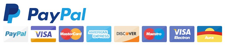 Marchio di accettazione Paypal